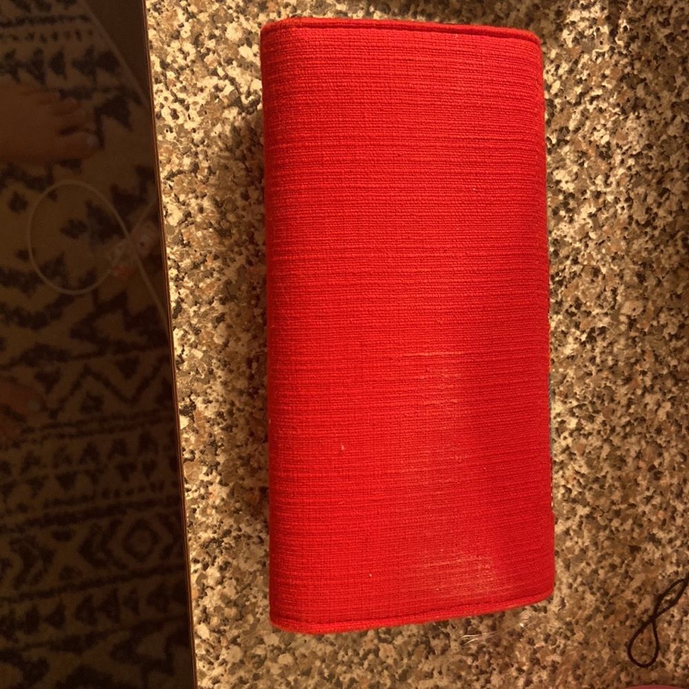 Red Wallet ! Used Once ! In New Like Condition - image 2